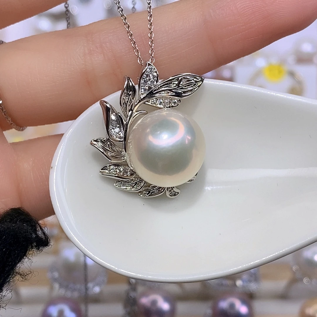 淡水珍珠颈饰合金F