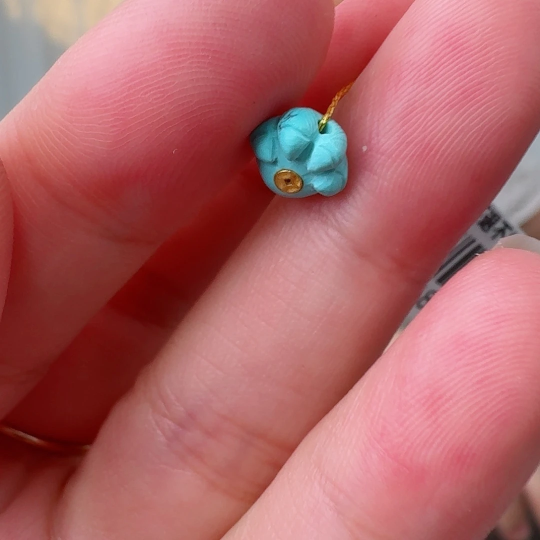 未镶嵌绿松石珠宝奇石