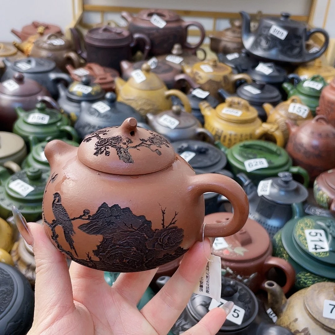 茶壶紫砂紫砂微瑕