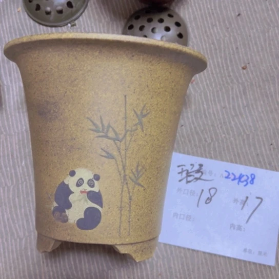 紫砂花盆花卉工艺