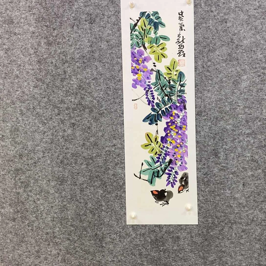 国画缪新农国画作品