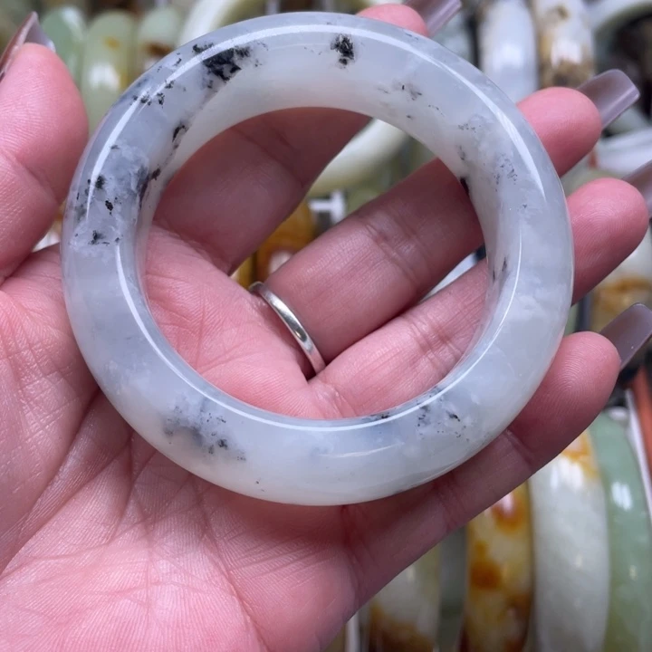 蛇纹石玉合金手镯