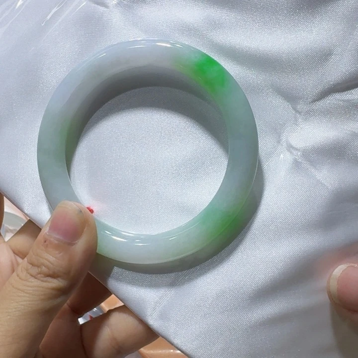 未镶嵌手镯翡翠56.5圆条