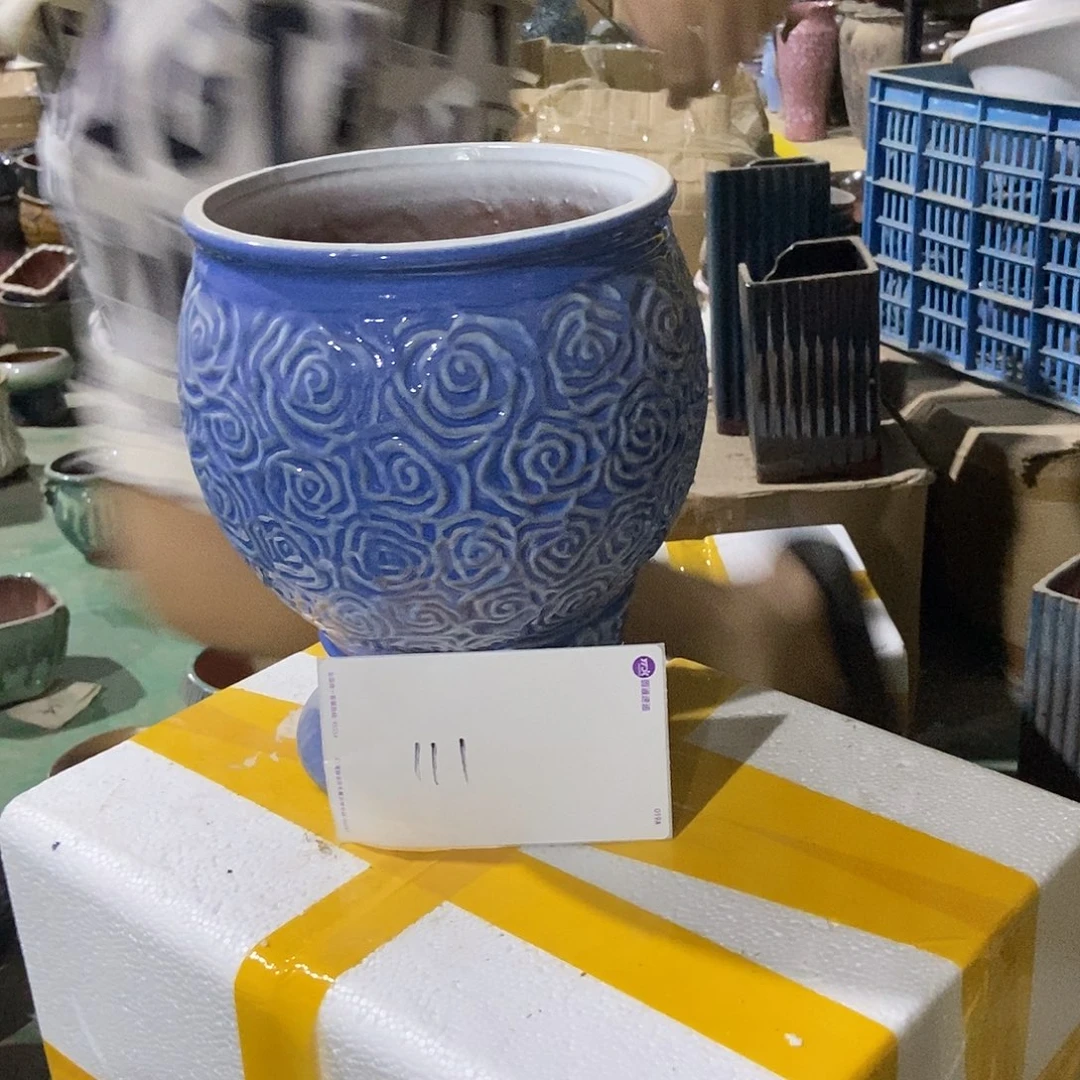 紫砂花盆花盆花111