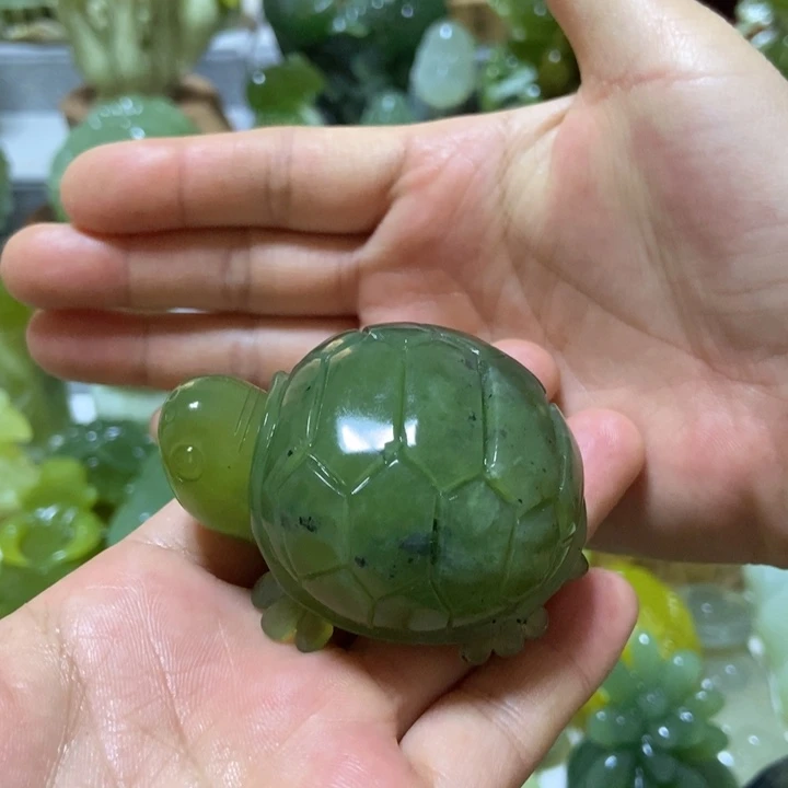 【闪购商品】未镶嵌蛇纹石玉把件