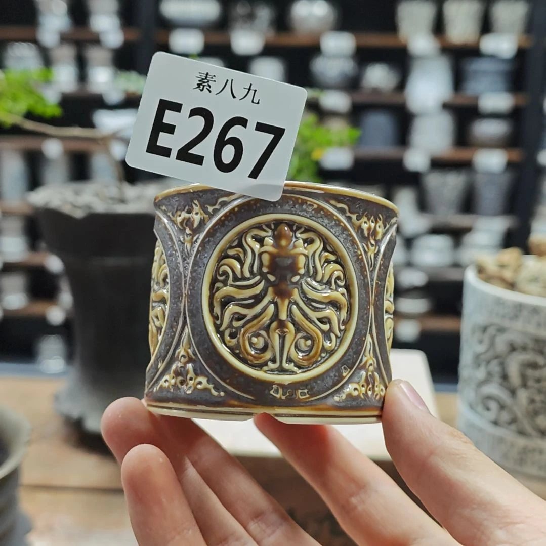 瓷素八九陶瓷内口6.5高6