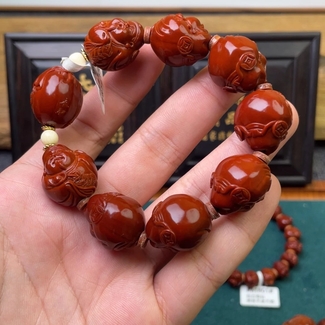 橄榄核吊坠LCH回血财神#60845#