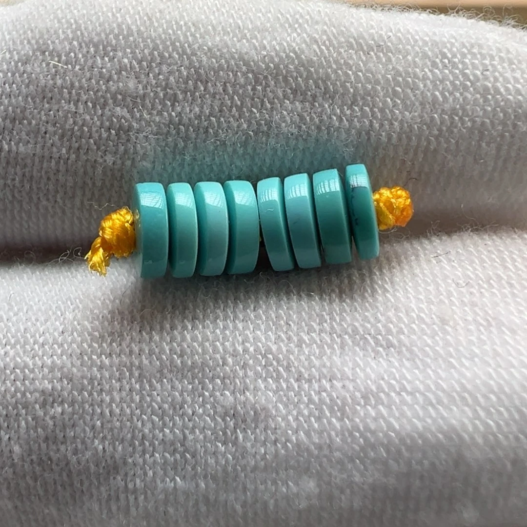 绿松石未镶嵌配饰5*1.8