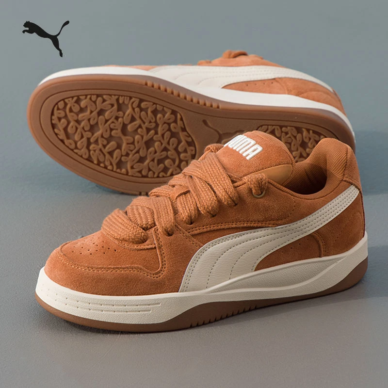 【琥珀流光】PUMA彪马女鞋2025冬季焦糖色面包店美拉德厚底增高板鞋