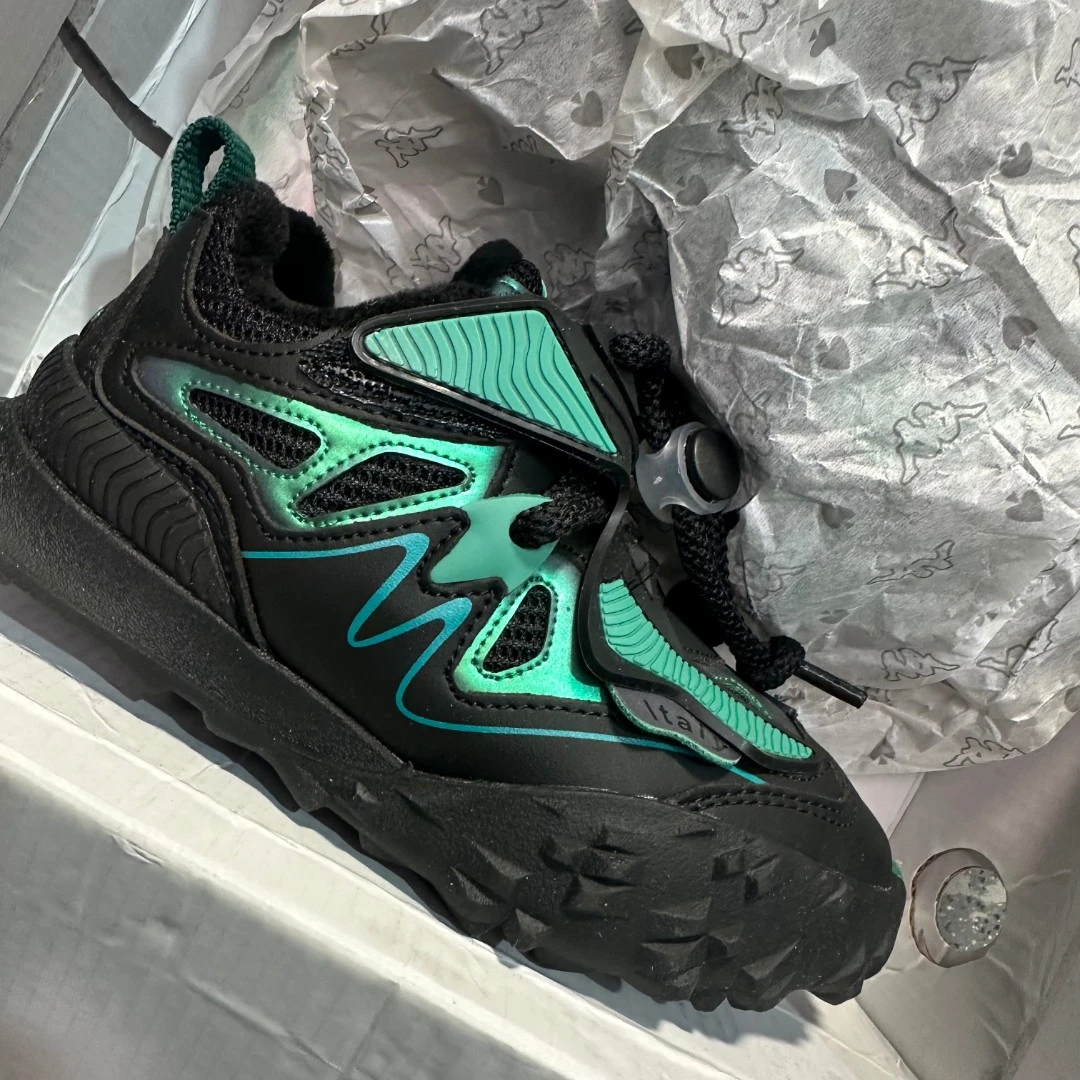 【26-30码】秋冬新款男童加绒二棉时尚百搭老爹鞋小搭扣运动鞋3016