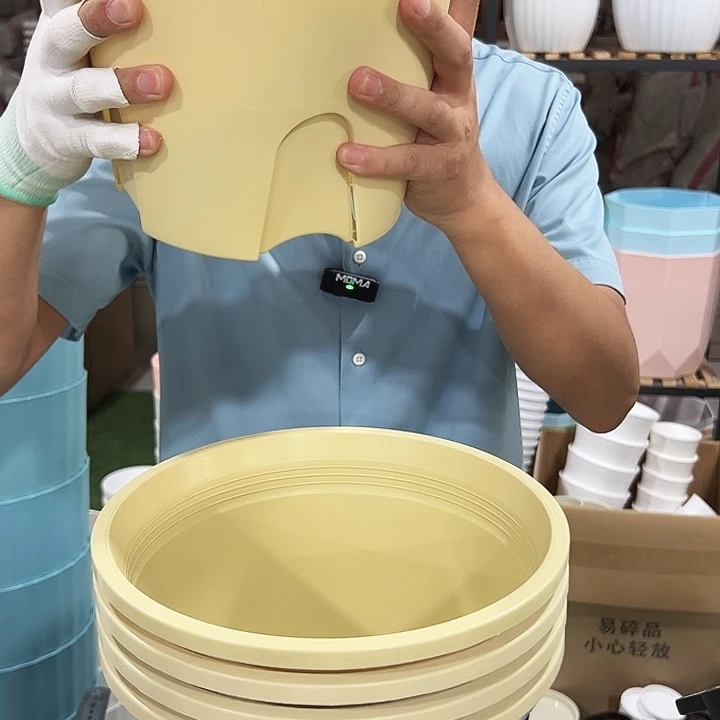 圆形控根口24高24黄色无托5只