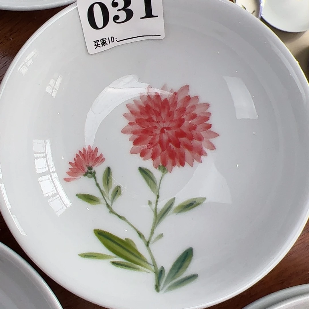 瓷片景德镇陶瓷手工手绘制作