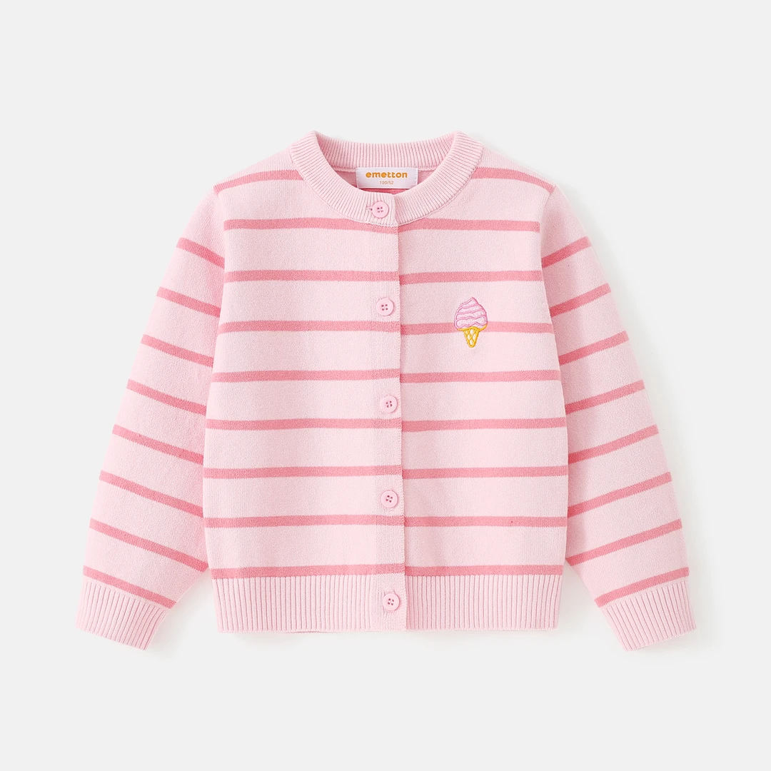 【天然棉】90%棉儿童针织衫宝宝2025秋冬新款长袖毛衣外套时尚百搭