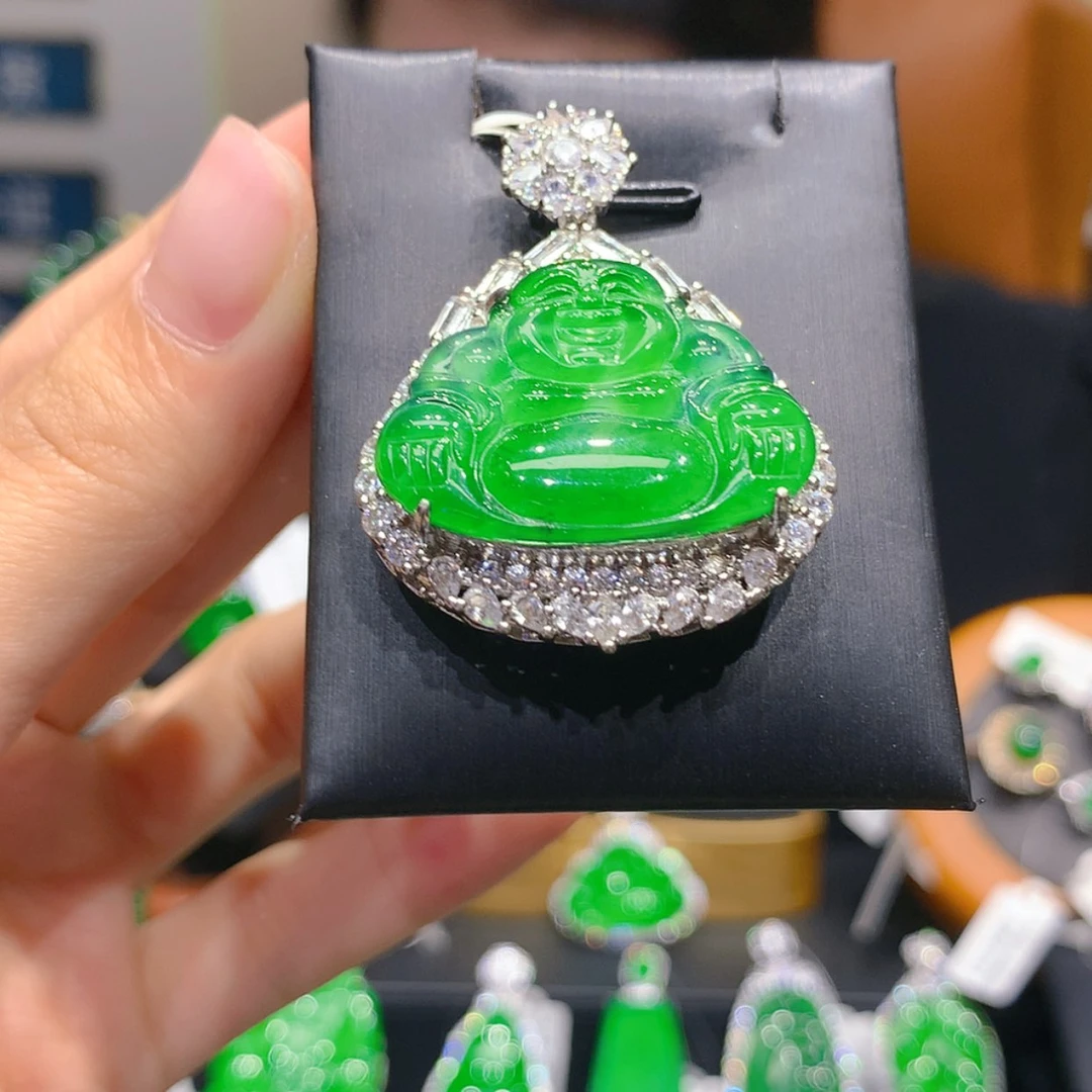 【闪购商品】翡翠未镶嵌颈饰4柒姐