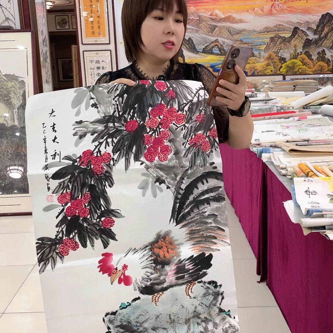 国画纯手绘国画字画