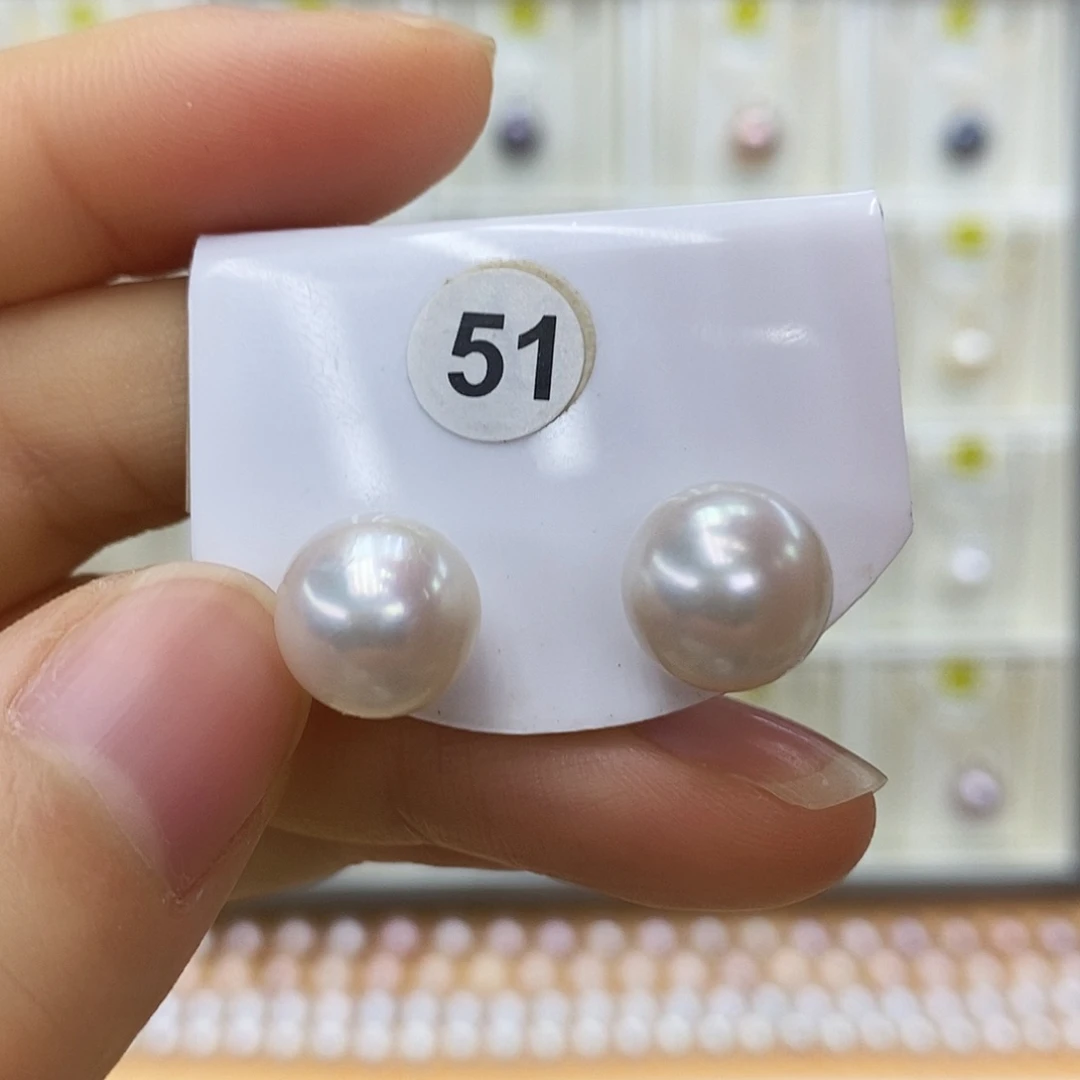 淡水珍珠吊坠(赠链)银S925镶嵌