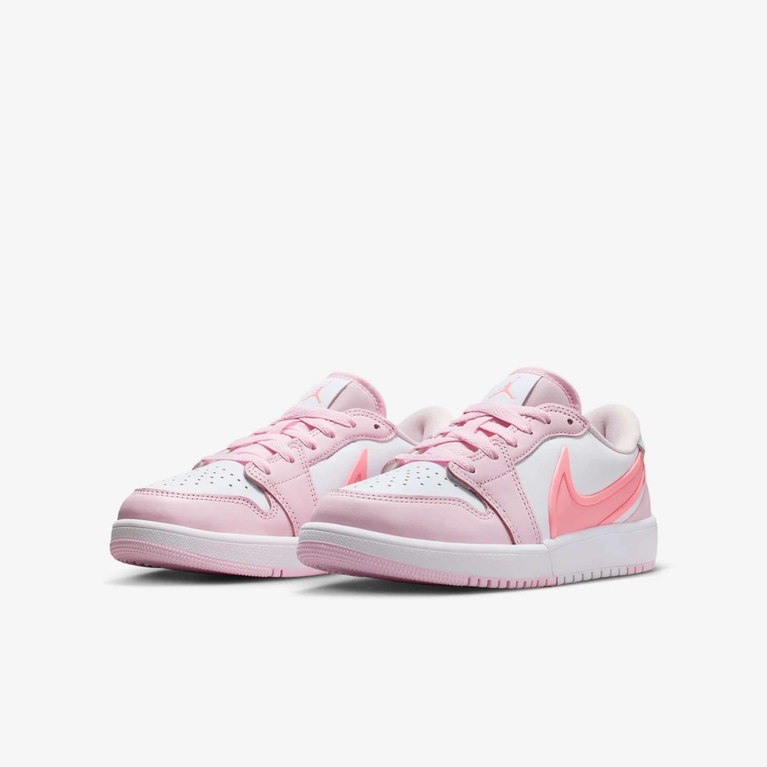NIKE/耐克官方正品 AJ1RM GS粉低帮休闲运动鞋HQ2024-601