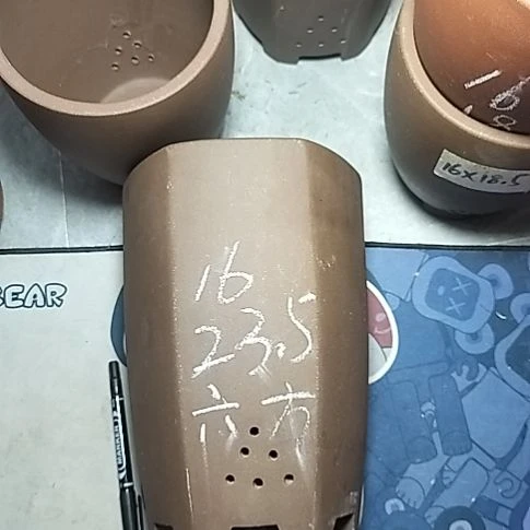 六方一个花泥微瑕