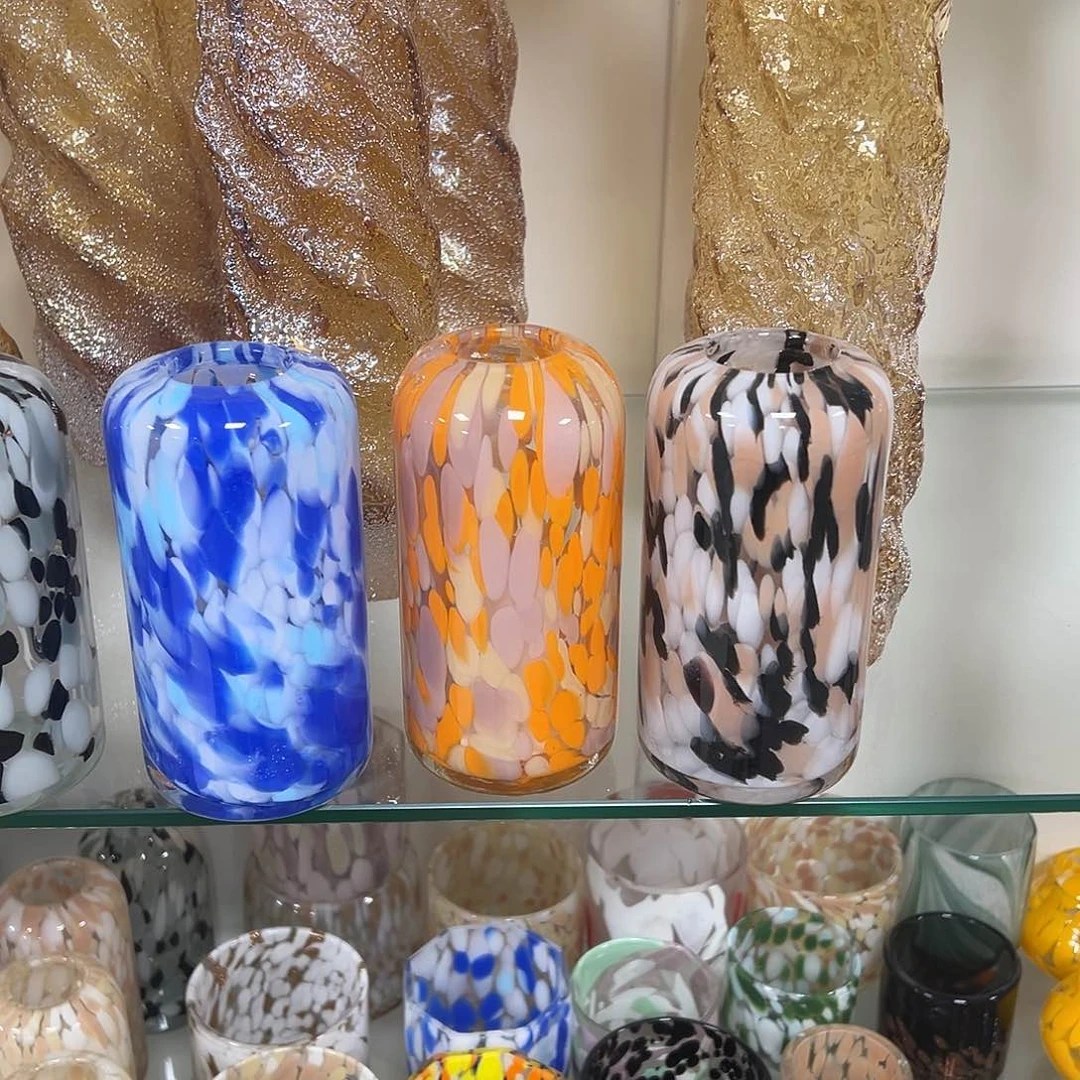 琉璃太*一组3只琉璃花器