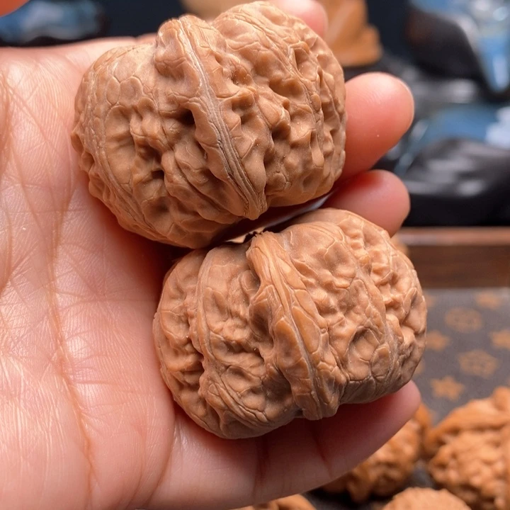 把件文玩核桃元宝42尺