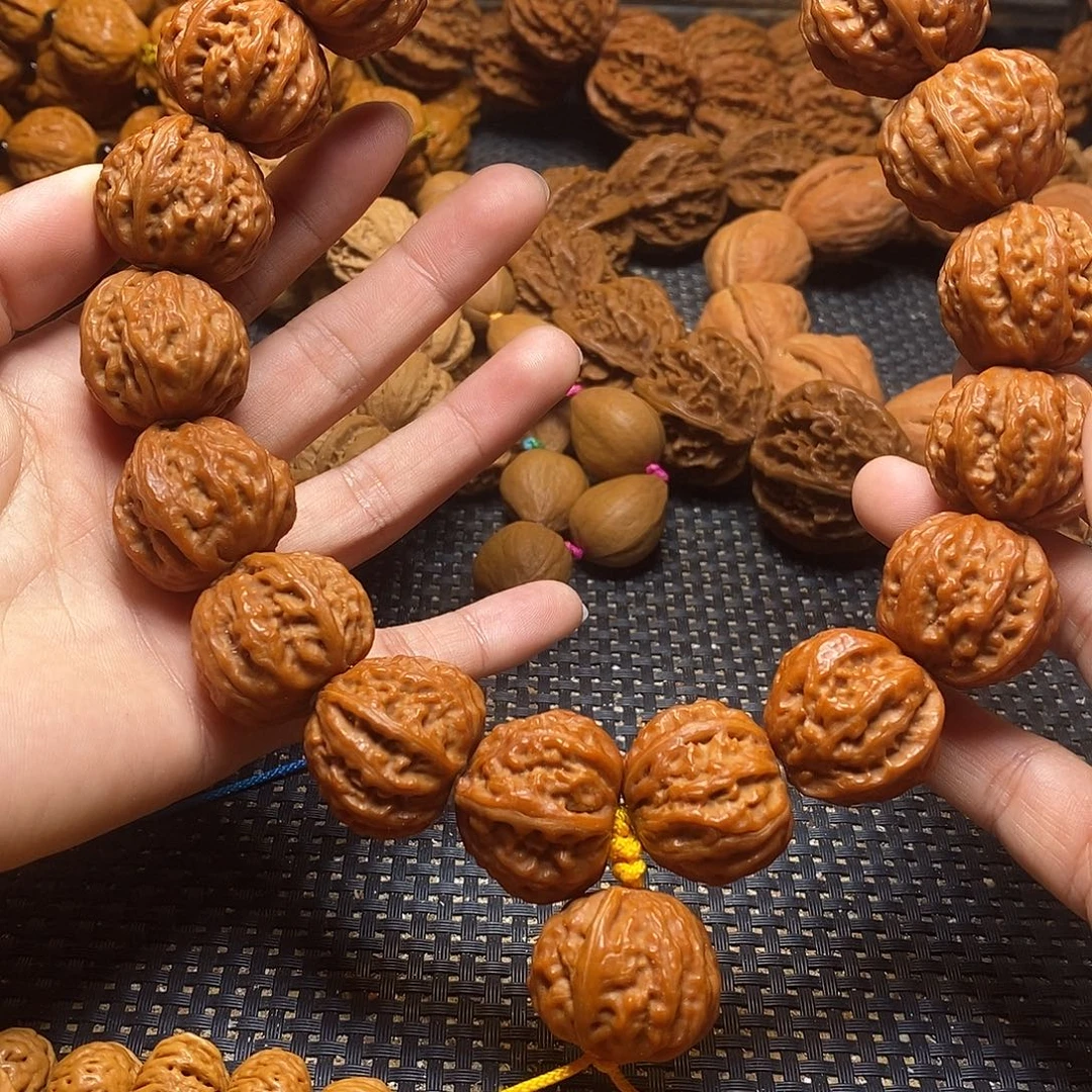 文玩核桃手串粗筋手持