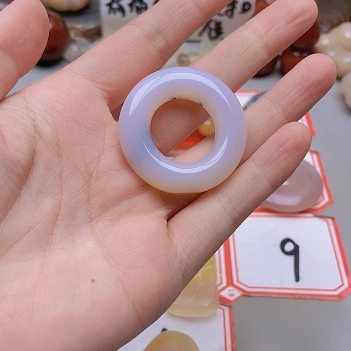 【闪购商品】未镶嵌玛瑙/玉髓珠宝半成品7**5