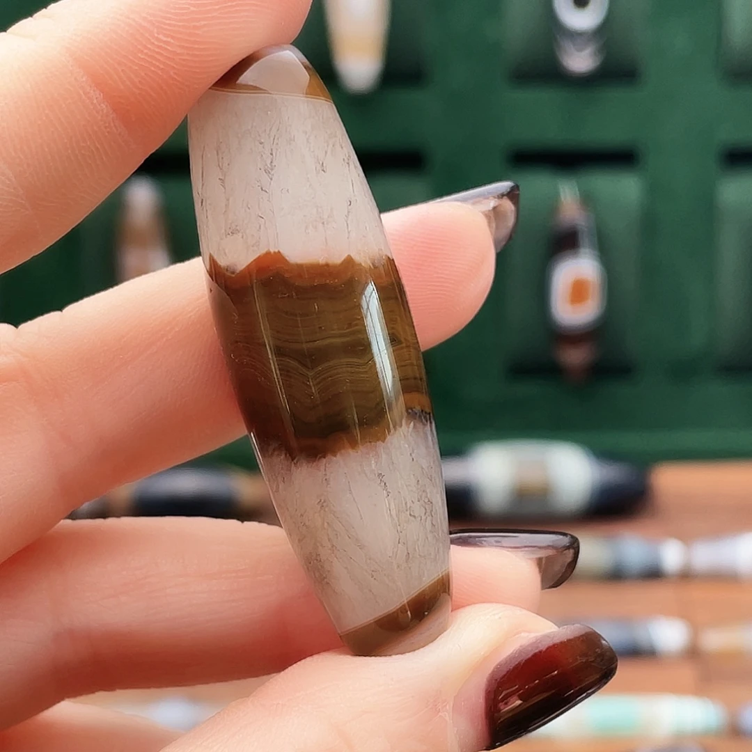 大***简玛瑙/玉髓合金珠宝半成品