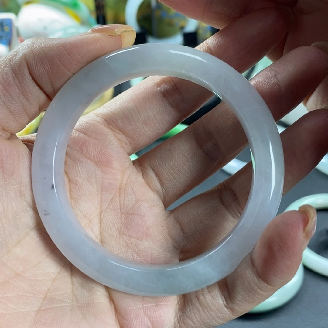 3***1翡翠未镶嵌手镯天然翡翠手镯