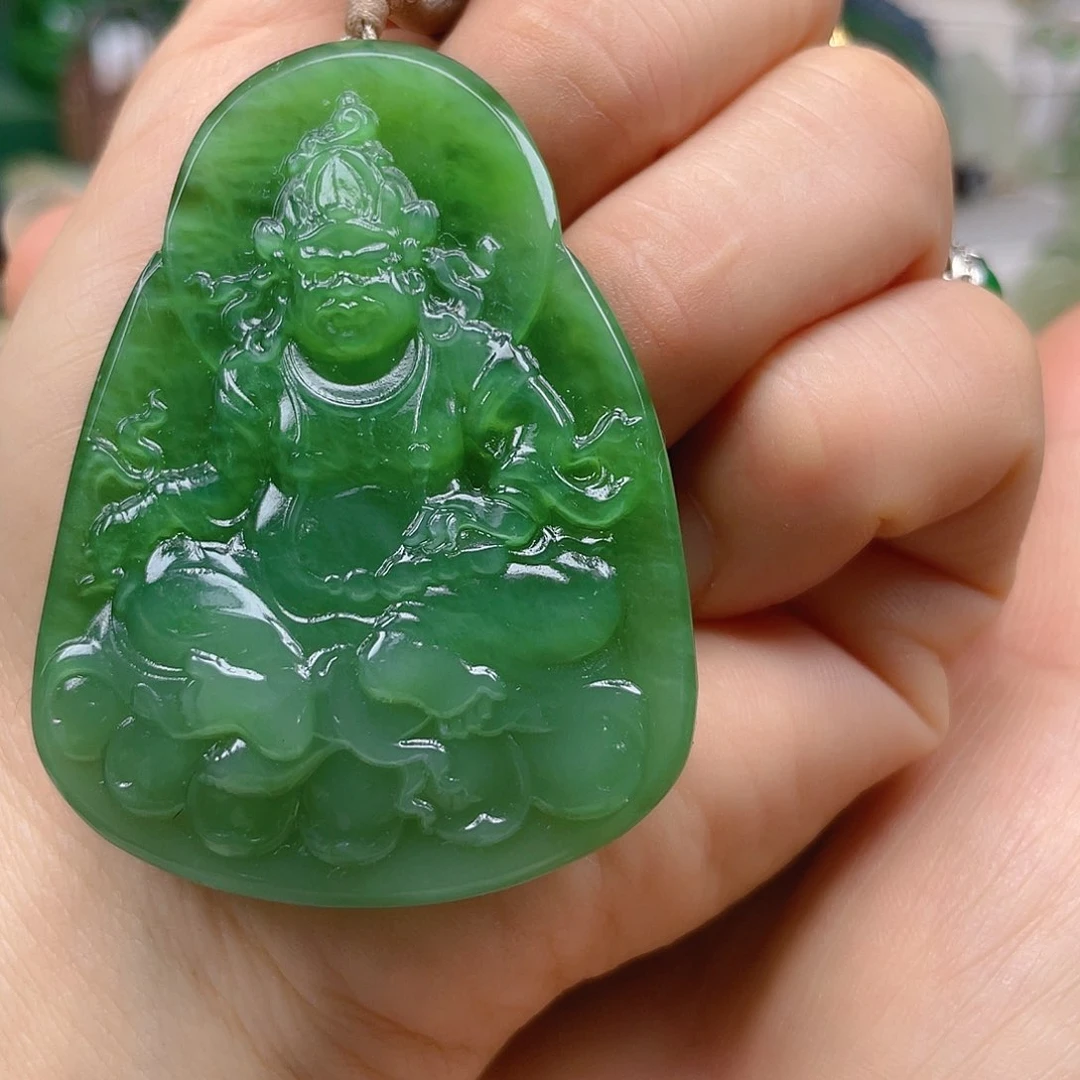 和田玉（碧玉）未镶嵌颈饰π****6