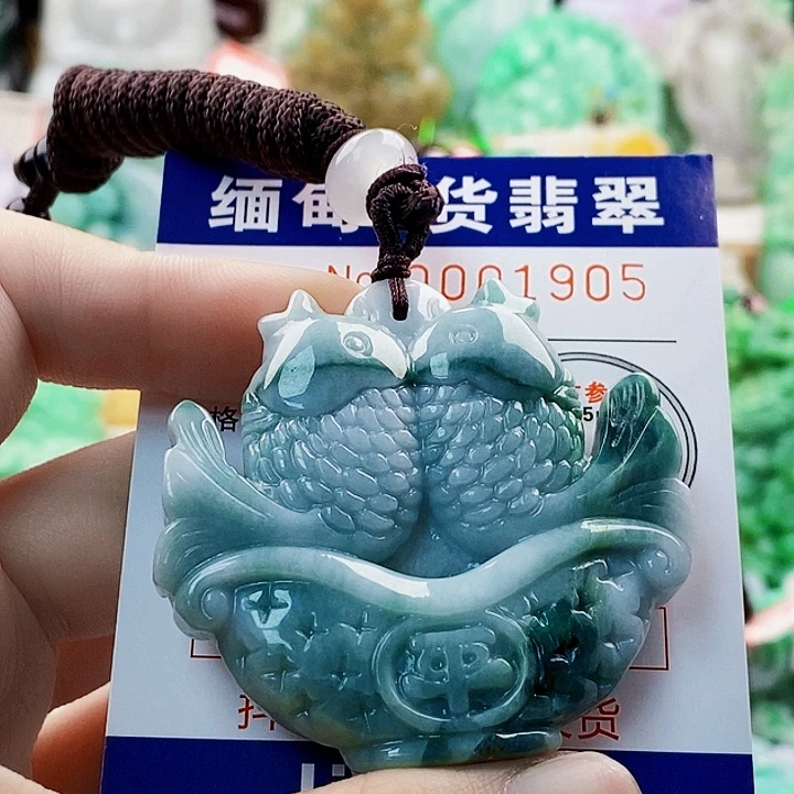 吊坠(不含链)未镶嵌翡翠