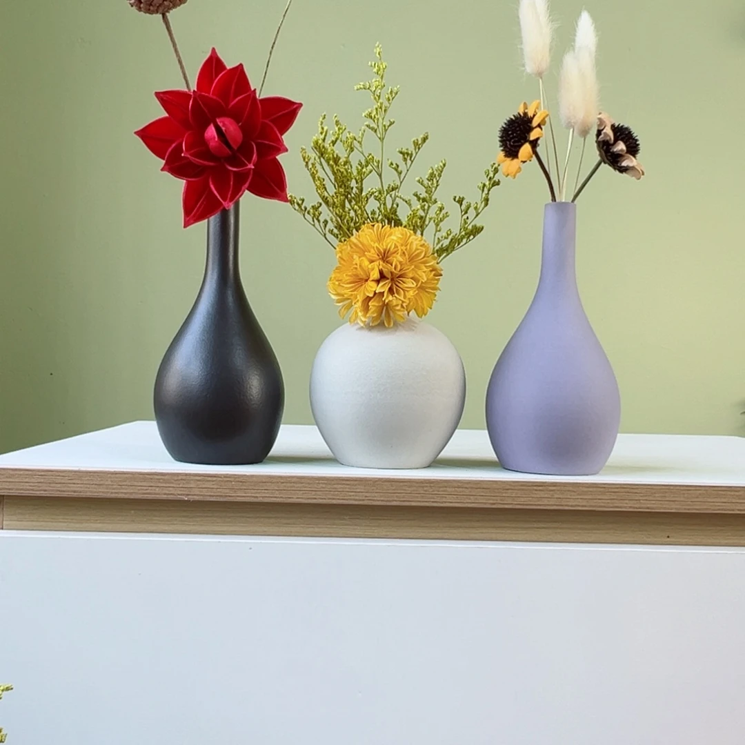 摆件花瓶带花高度20-30厘米左右