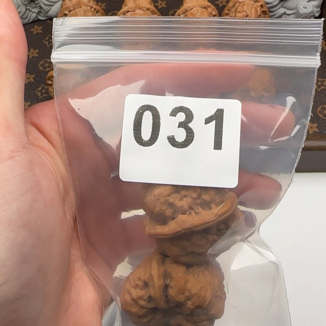 江***公核桃把件文玩核桃天花板38