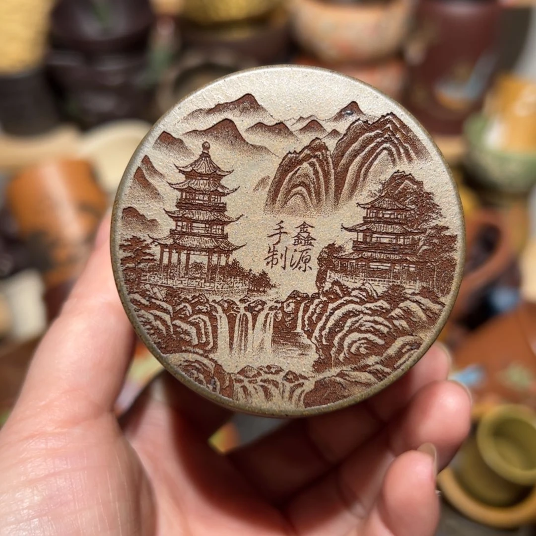 紫砂茶杯宜兴紫砂主人杯