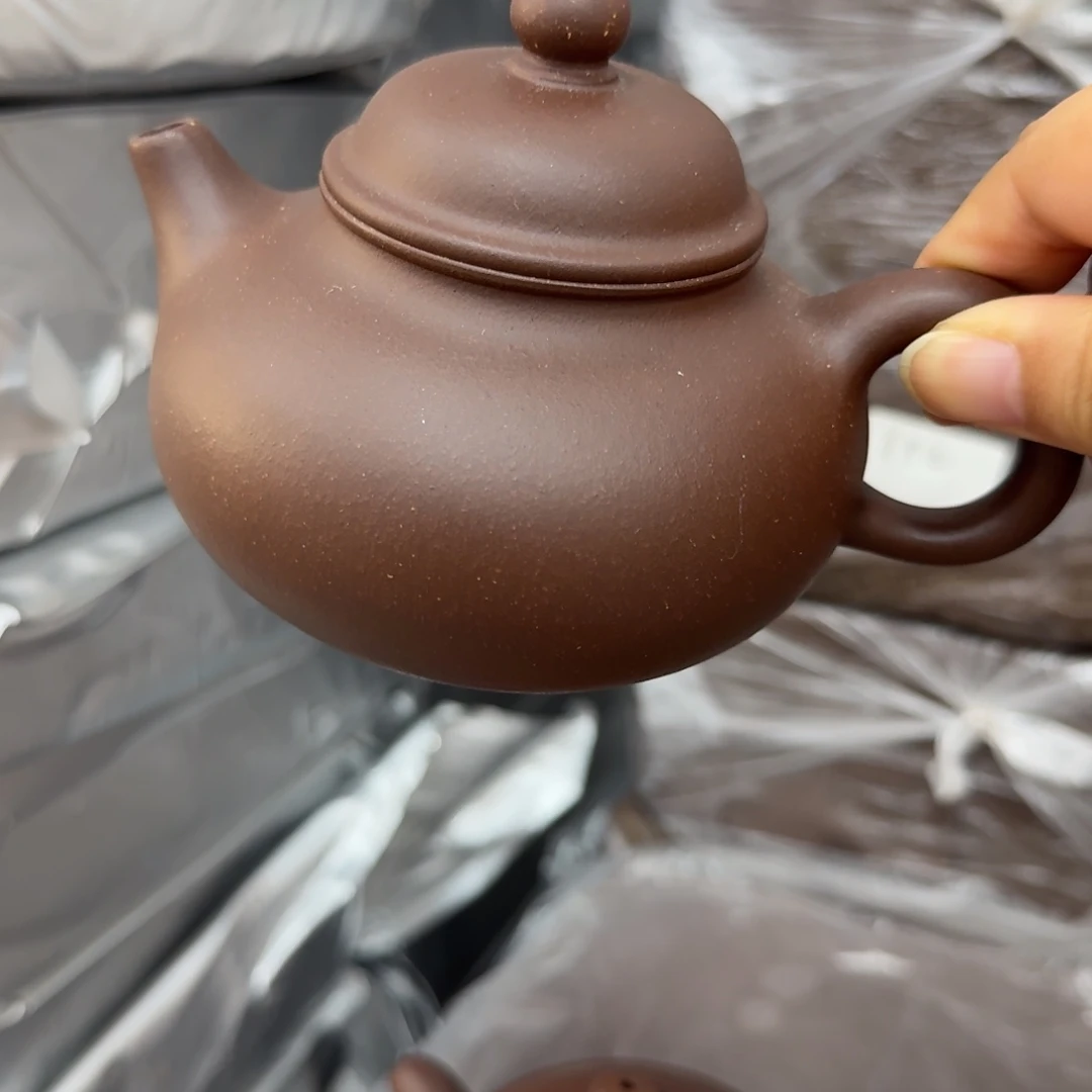 茶壶紫砂宜兴原矿底槽青275