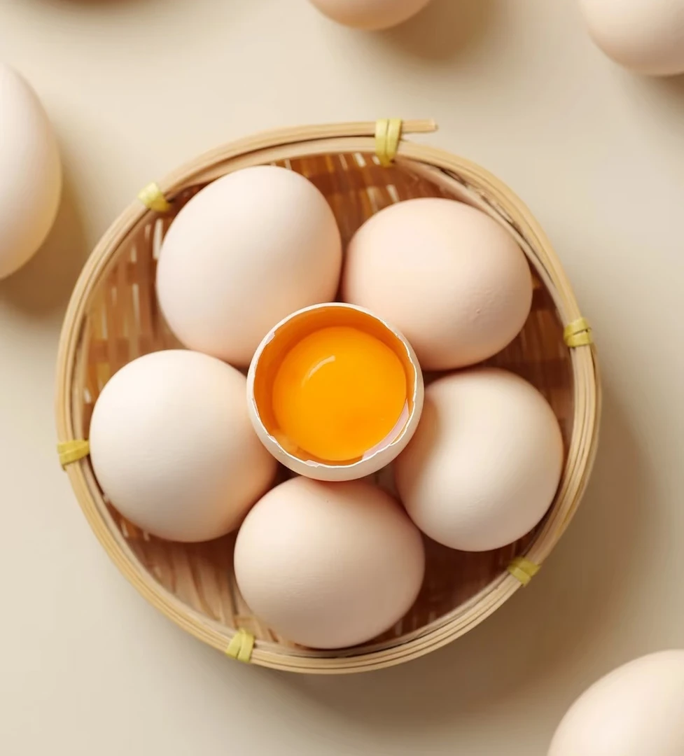 50枚农家散养现捡土鸡蛋高品质无抗谷物蛋-A