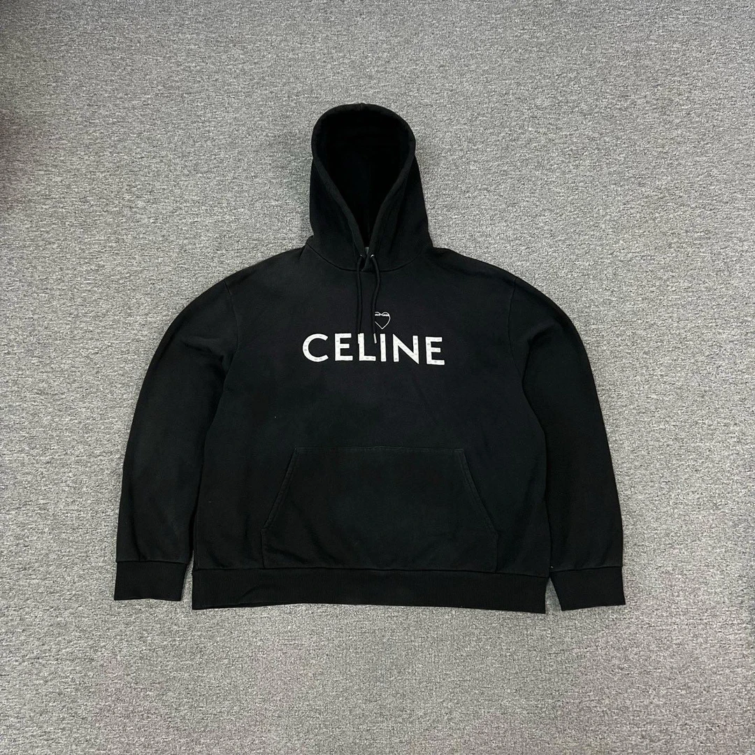 95新 AMIPARIS Celine 赛琳 情人节限定 连帽卫衣 95新 M码