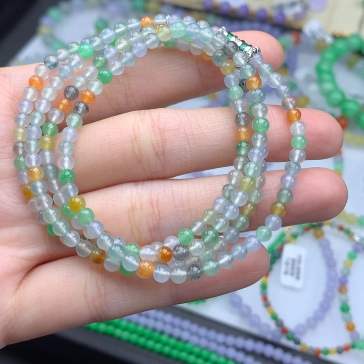 毛衣链未镶嵌翡翠