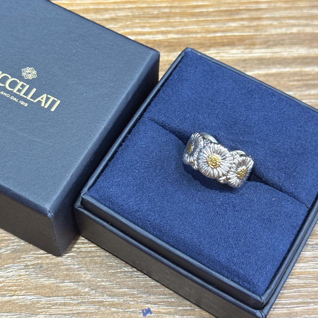 未使用 Cartier/卡地亚 BUCCELLATI 布锲拉提女士戒指