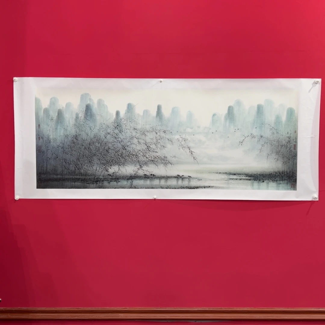 杰***国画卫长林老师小六尺