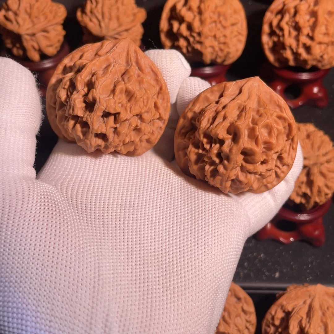 把件文玩核桃44官帽