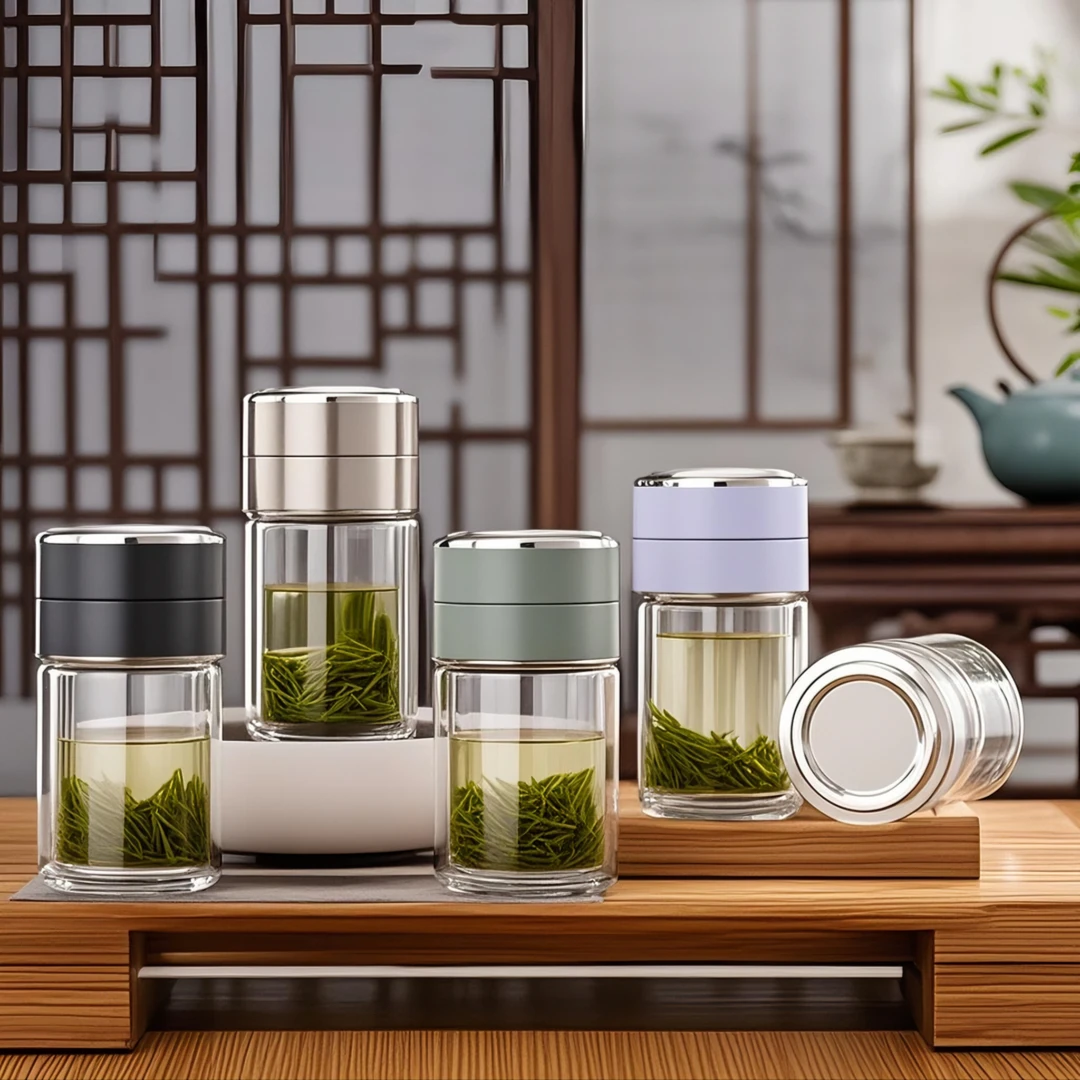 送给父母的健康礼智能茶水分离杯自动断电防干烧浓淡自选喝茶安心