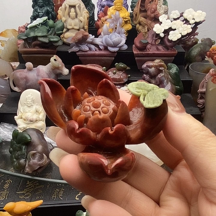 石英质玉未镶嵌吊坠(不含链)