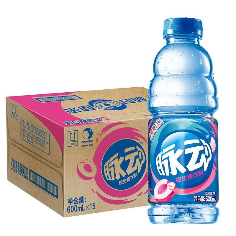 脉动水蜜桃味饮料600ml *15/箱夏日必备饮品