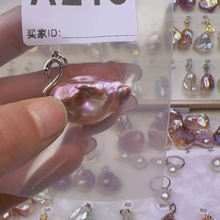 淡水珍珠颈饰合金