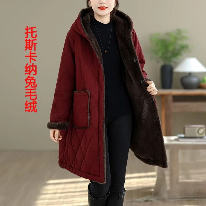 短款衣长86--色抗寒防风冬季外套棉衣加绒加厚棉服保暖舒适棉衣