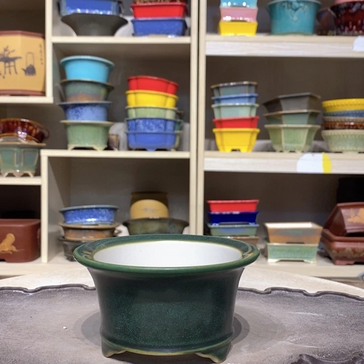 紫砂花盆瑕疵6-12。。