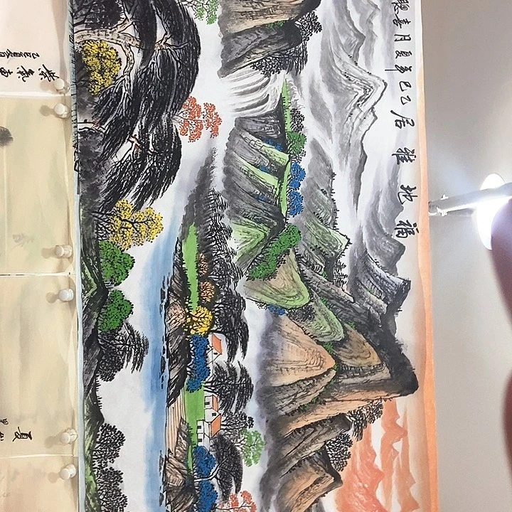 小周画廊的直播间