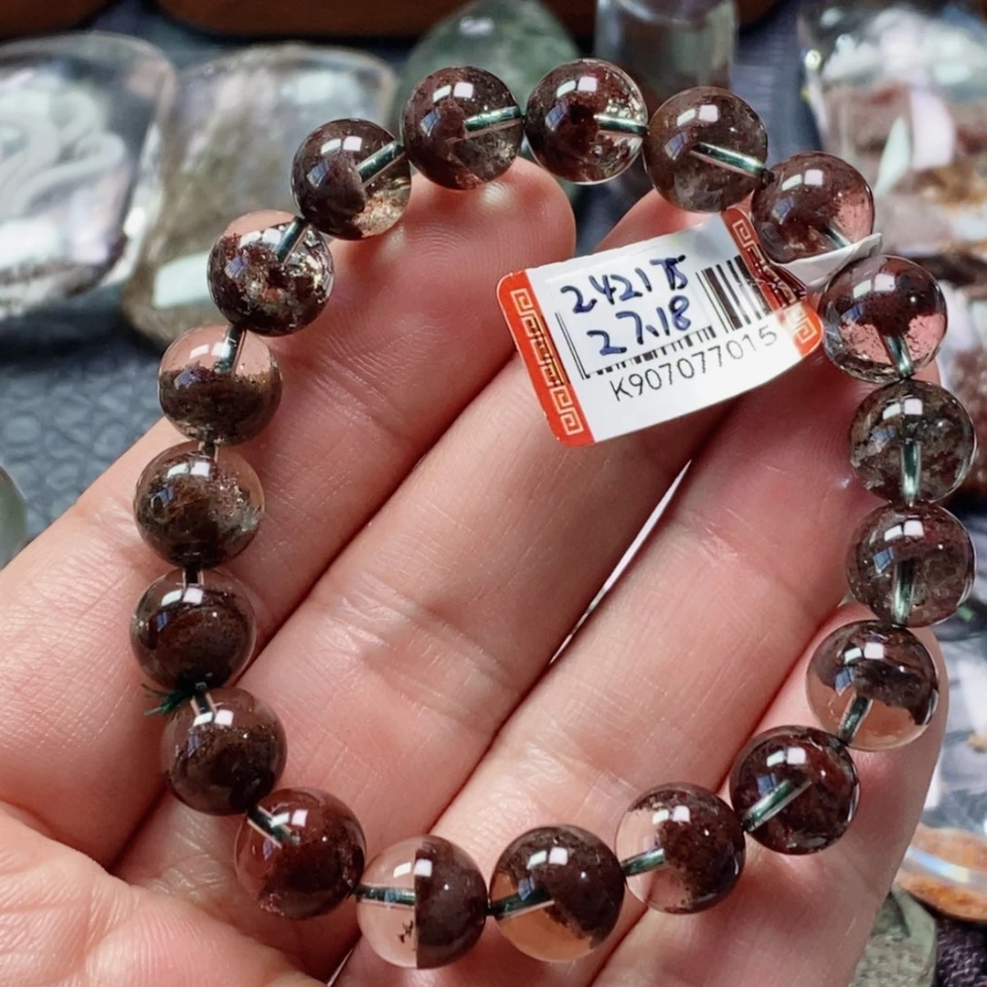 水晶手串未镶嵌天然