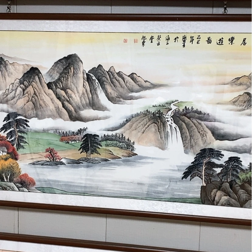 【闪购商品】国画手绘国画带框