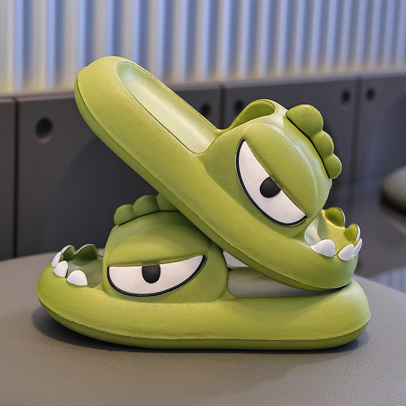 恐龙儿童拖鞋男童女孩宝宝夏季居家室内洗澡防滑防臭踩屎感凉拖鞋